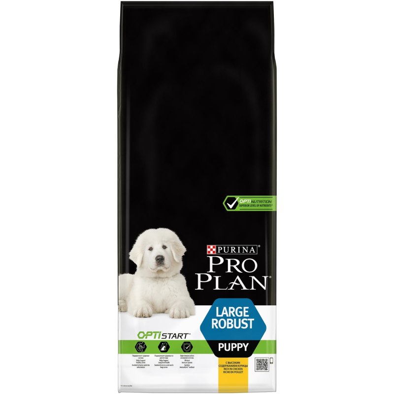 Purina Pro Plan для щенков крупных пород с атлетическим телосложением