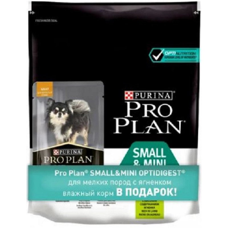 Корм для собак Purina Pro Plan OPTIDIGEST ягненок с рисом 700г