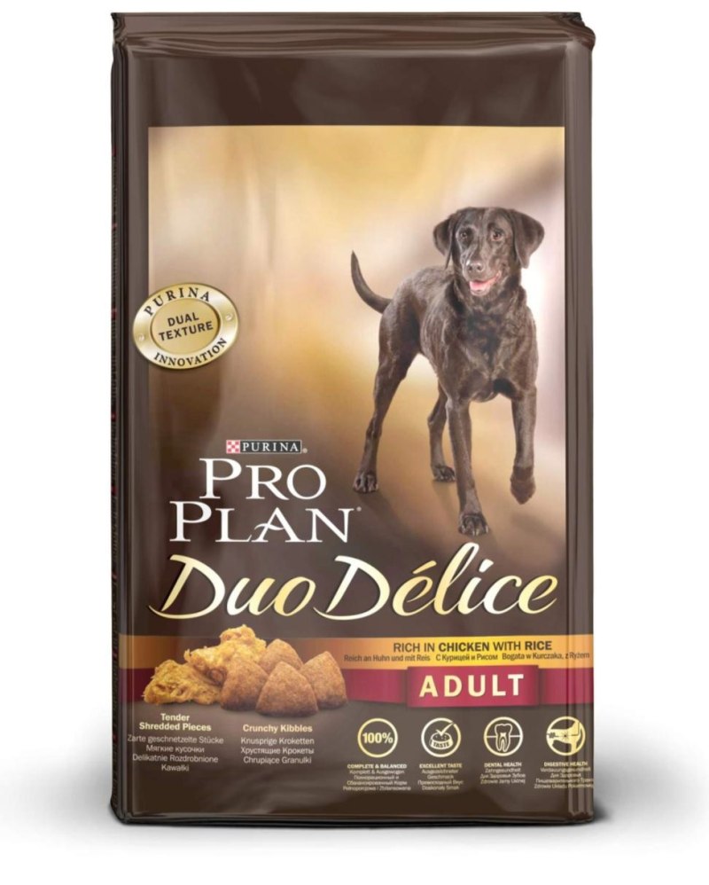 Корм для собак Purina Pro Plan Duo Delice говядина с рисом 700г