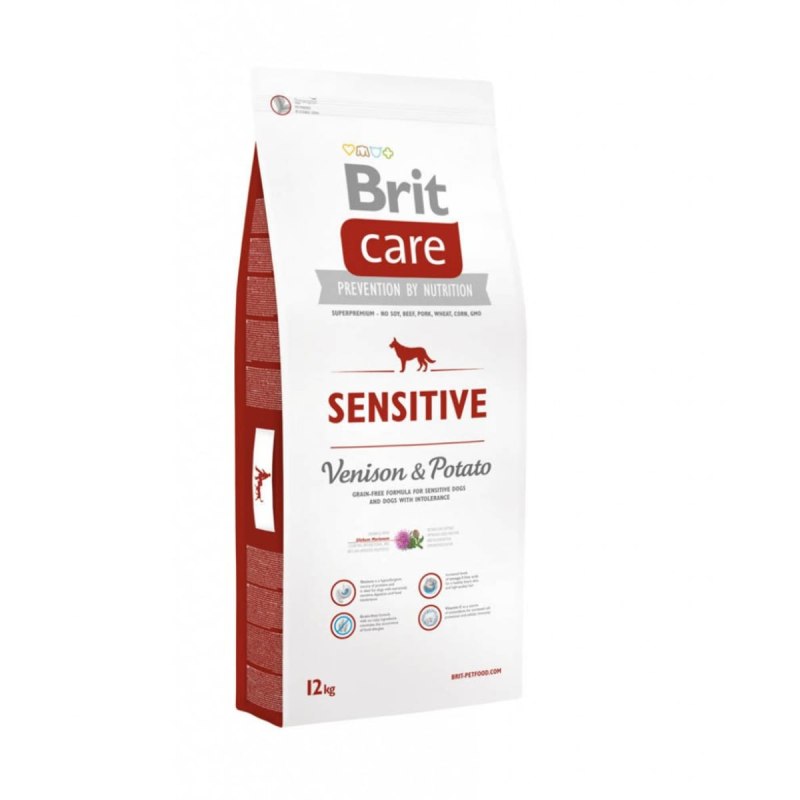 Корм для собак Brit Care кролик с рисом 12 кг