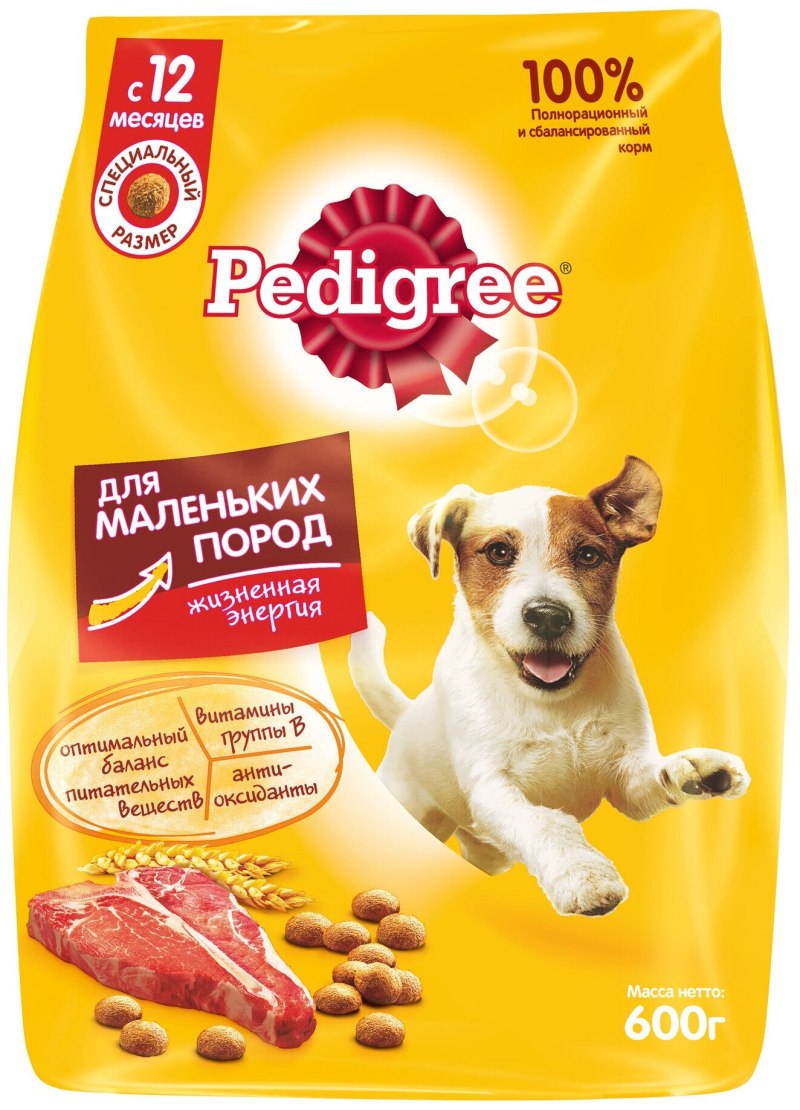 Корм Педигри Vital для собак