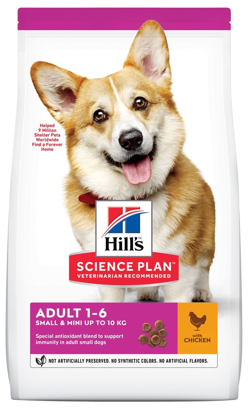 Hill's SP 6кг small & Miniature корм для собак с курицей