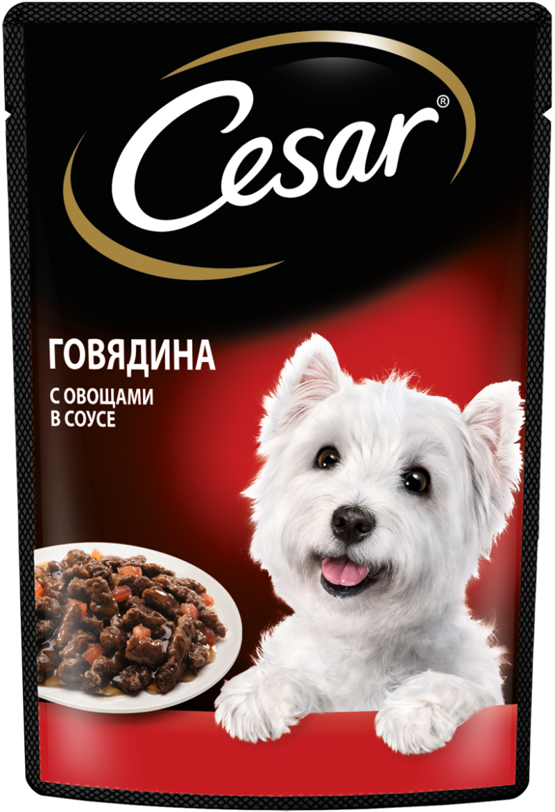 Корм Цезарь 85г