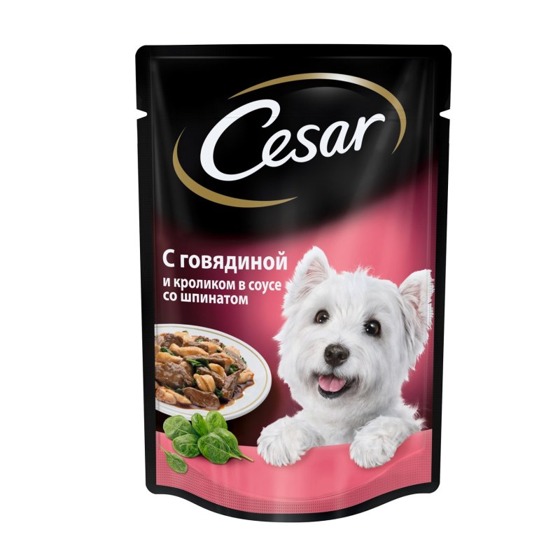 Корм Цезарь 85г