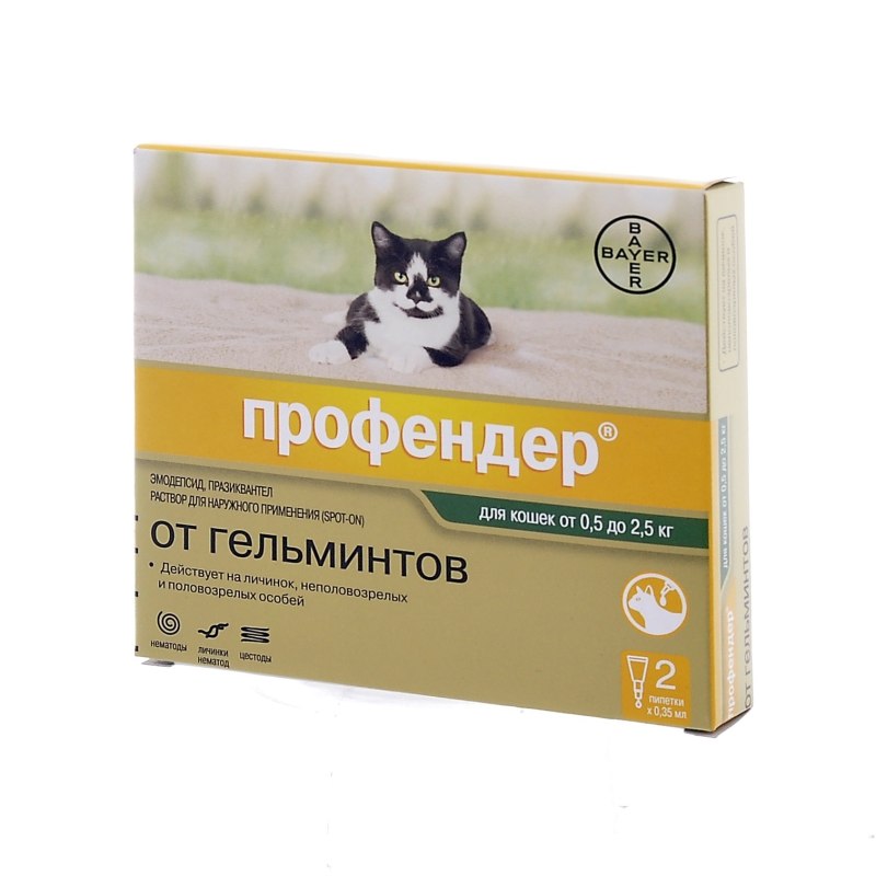 Антигельминтик для кошек Bayer Профендер