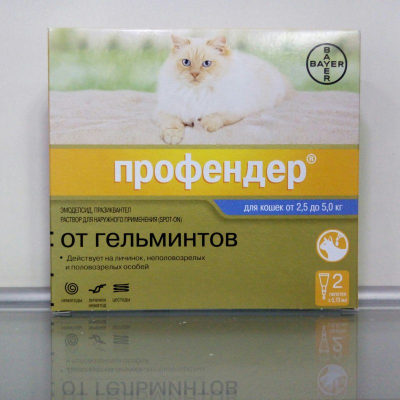 Гельминтал к spot-on для кошек 4-10 кг
