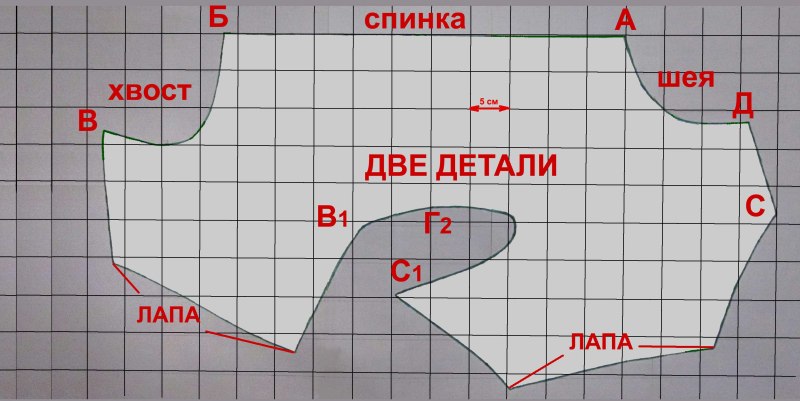 Выкройка комбинезона для собаки такса мальчик