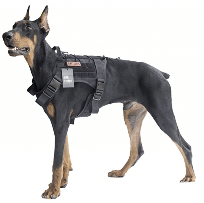Шлейка для служебных собак Police k 9