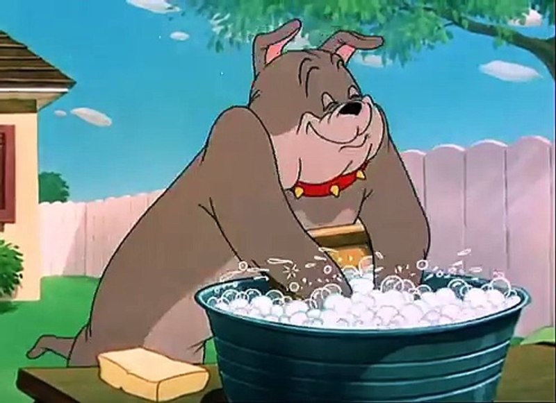 Том и Джерри Джерри и щенок