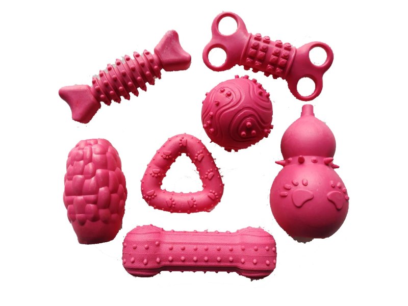 Игрушка для собак из ц/литой резины "мяч с колокольчиком", d50мм, Triol